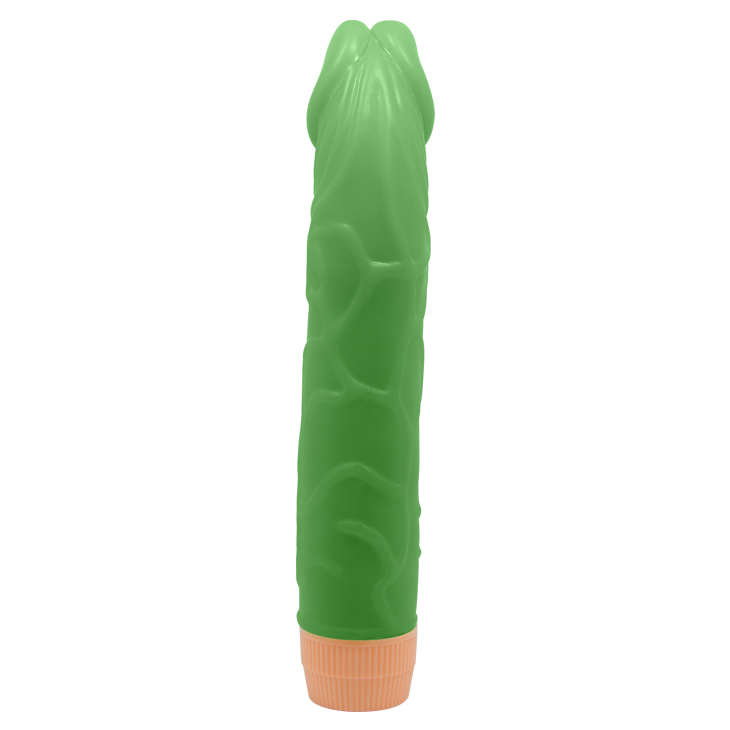 8.8″ Green Sparkle Dildo - Image 8