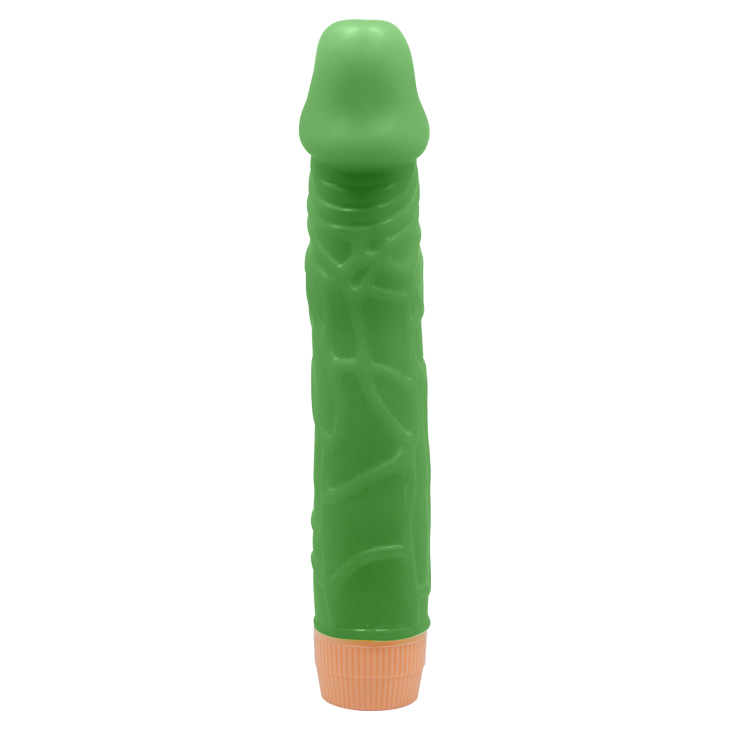 8.8″ Green Sparkle Dildo - Image 7