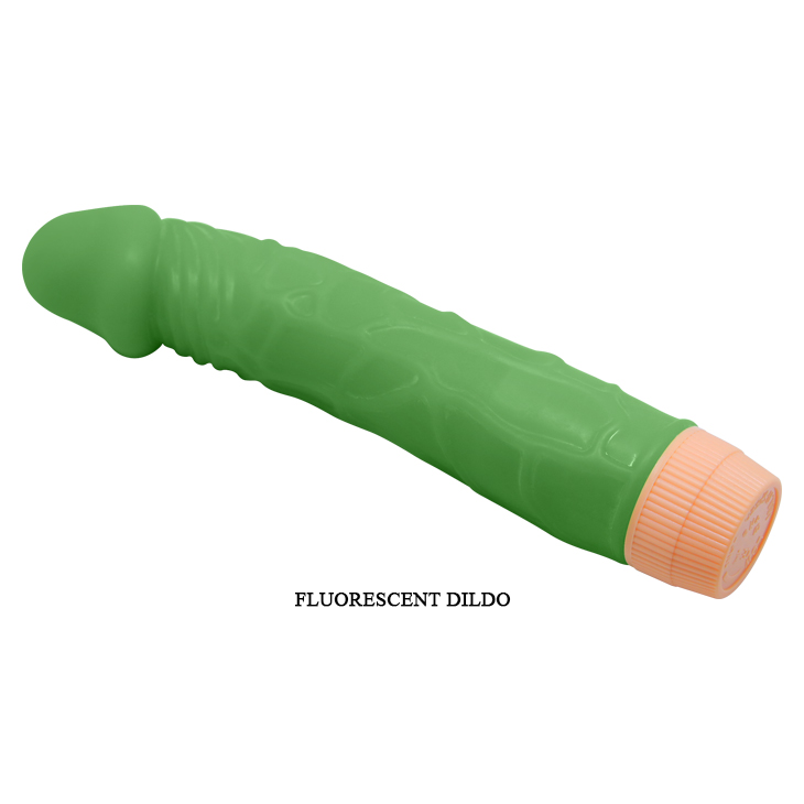 8.8″ Green Sparkle Dildo - Image 5